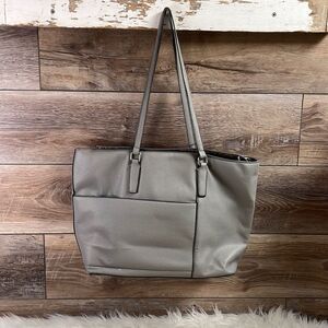 Seven Days Lifestyle and Dreams Large Shoulder Bag Vegan Gray
